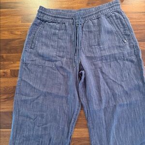 Athleta linen pants size LP